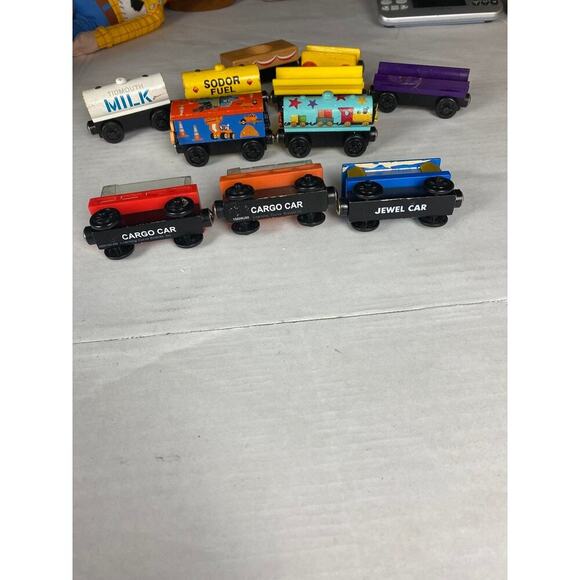 Vintage 1990s Learning Curve Thomas the Train Cars, Including Some Custom-Made - Picture 5 of 6
